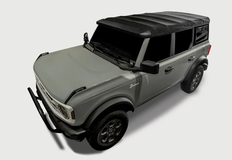Oracle 2021+ Ford Bronco Integrated Windshield Roof LED Light Bar System - Installation View