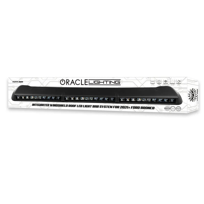 Oracle 2021+ Ford Bronco Integrated Windshield Roof LED Light Bar System - Additional View 14