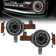 Load image into Gallery viewer, Oracle 2021+ Ford Bronco Oculus Bi-LED Projector Headlights w/ Heated Lenses - Main Product View