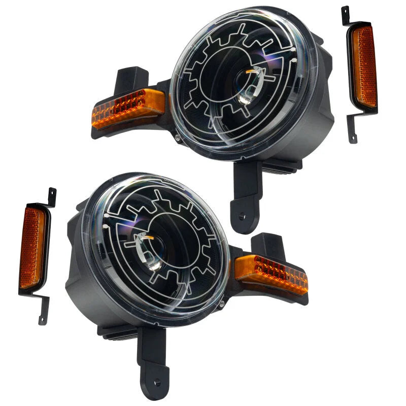 Oracle 2021+ Ford Bronco Oculus Bi-LED Projector Headlights w/ Heated Lenses - Additional View 11