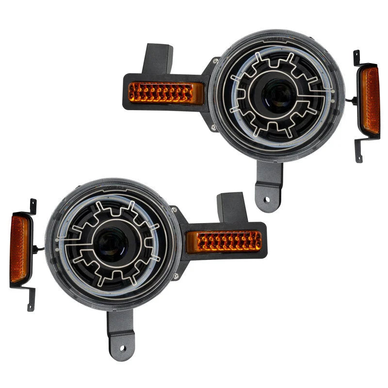 Oracle 2021+ Ford Bronco Oculus Bi-LED Projector Headlights w/ Heated Lenses - Additional View 13