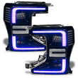 Load image into Gallery viewer, Oracle 2022 Ford F250/350 Super Duty Dynamic ColorSHIFT Headlight DRL Kit w/Switchback - Side View