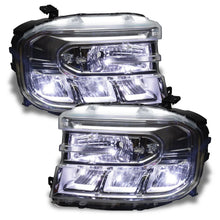 Load image into Gallery viewer, Oracle 2022 Ford Maverick RGB Headlight Demon Eye Kit - ColorSHIFT w/2.0 Controller - Side View