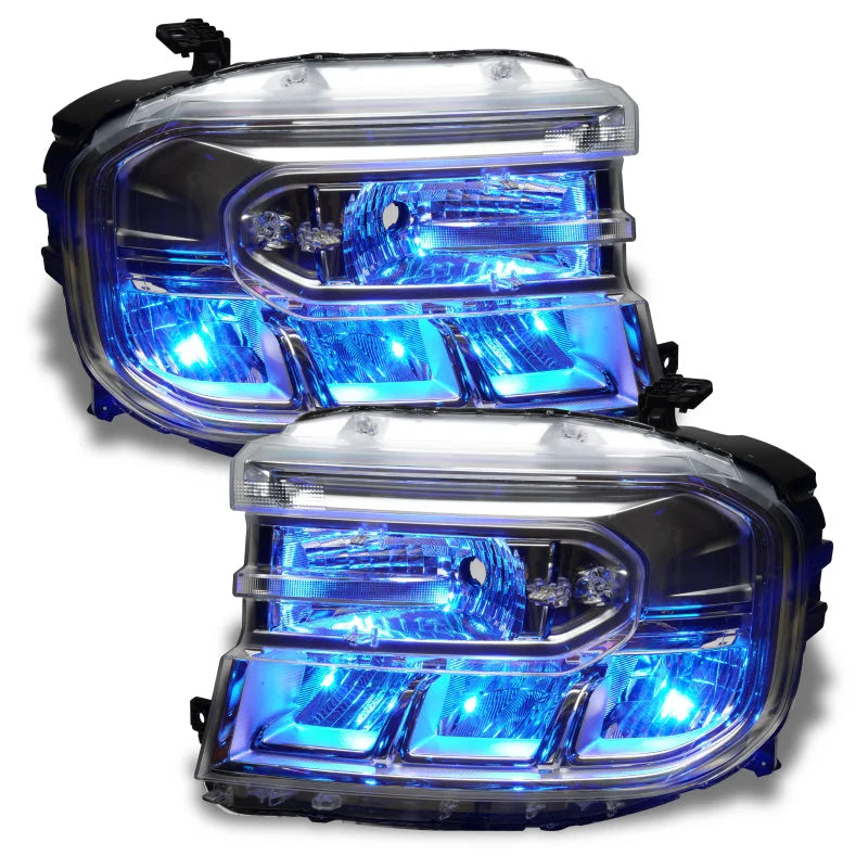 Oracle 2022 Ford Maverick RGB Headlight Demon Eye Kit - ColorSHIFT w/BC1 Controller - Additional View 6