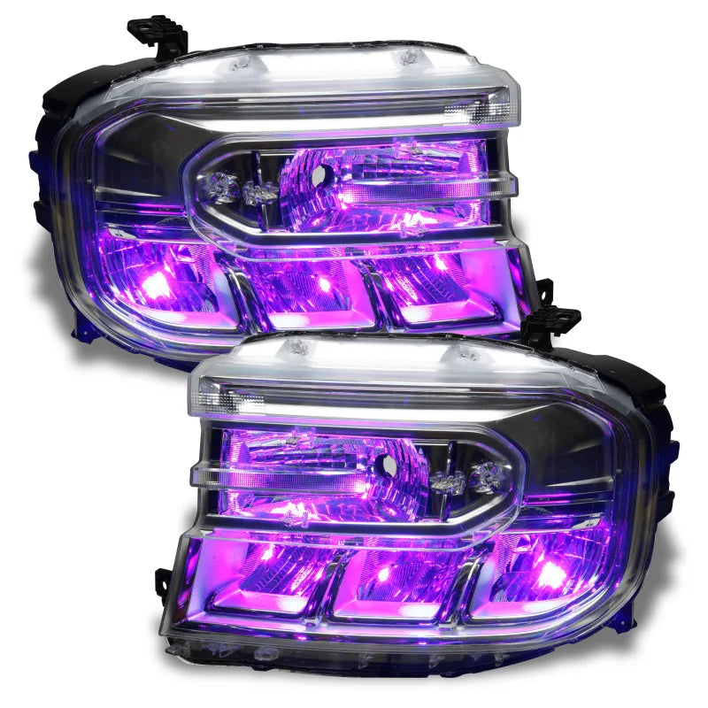 Oracle 2022 Ford Maverick RGB Headlight Demon Eye Kit - ColorSHIFT w/RF Controller - Additional View 6