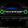 Load image into Gallery viewer, Oracle 21-22 Ford Bronco Headlight Halo Kit w/DRL Bar - Base Headlights -w/RF Controller - Back View