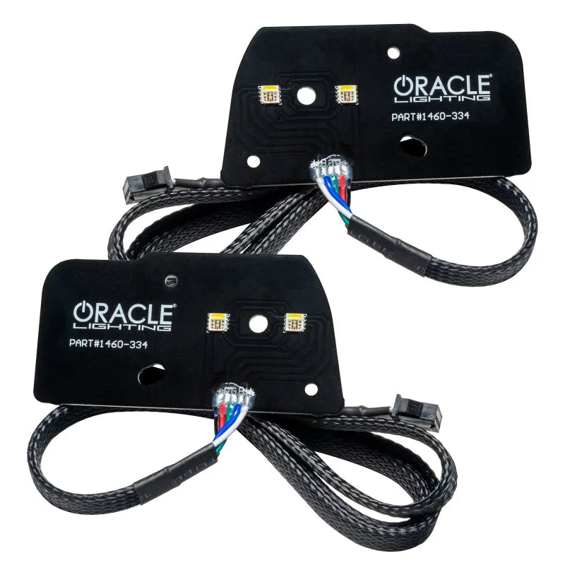 Oracle 21-22 Ford F-150 ColorSHIFT RGB+W Headlight DRL Upgrade Kit w/ No Controller - Main Product View