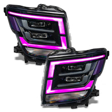 Load image into Gallery viewer, Oracle 21-22 Nissan Titan RGB+W Headlight DRL Upgrade - ColorSHIFT w/ RF Controller - Additional View 8