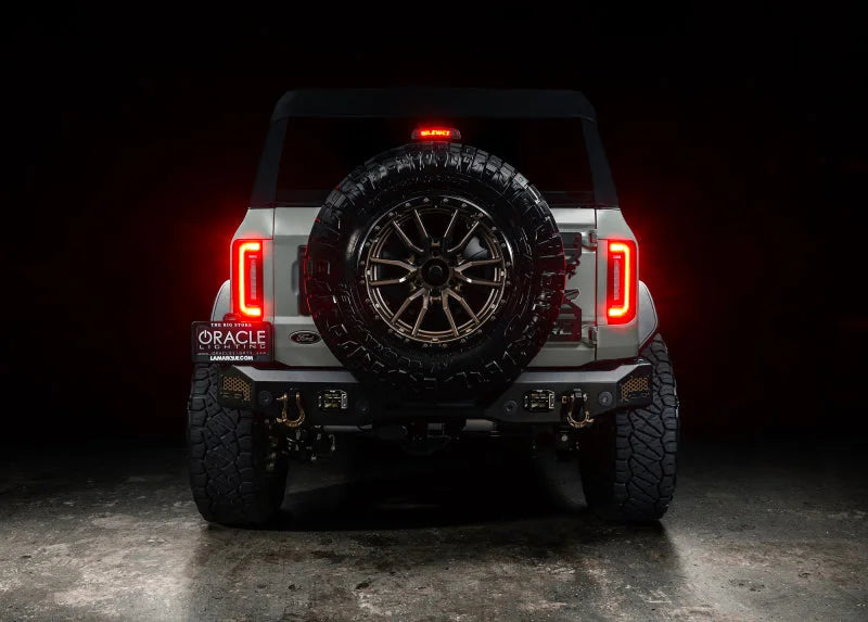Oracle 21-23 Ford Bronco Flush Style LED Taillights - Tinted - Side View