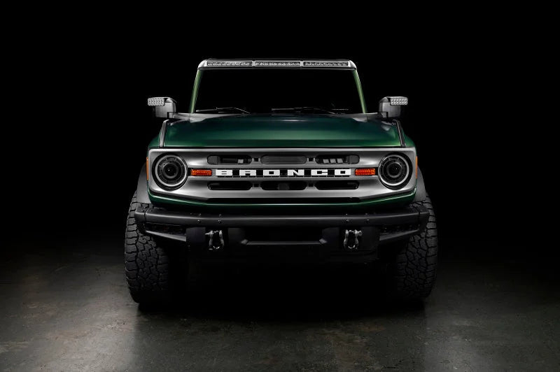 Oracle 21-23 Ford Bronco LED Off-Road Side Mirror Ditch Lights - Installation View