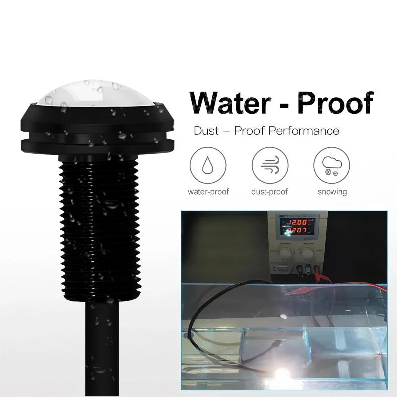 Oracle 21-23 Ford Bronco LED Puddle Light Upgrade for Off-Road Side Mirror Ditch Lights - Side View