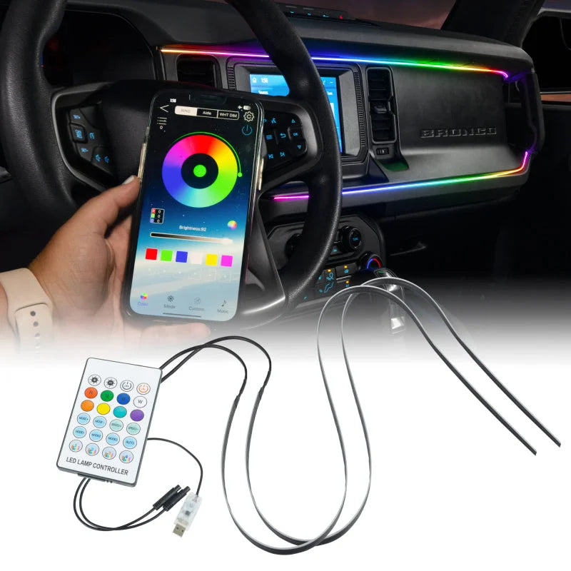 Oracle 21-25 Ford Bronco ColorSHIFT LED Interior Dash Board Kit - Main Product View