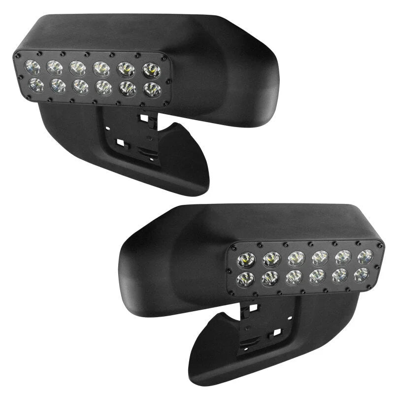 Oracle 21-25 Ford F150 LED Off-Road Side Mirror Ditch Lights - White LED - Additional View 6