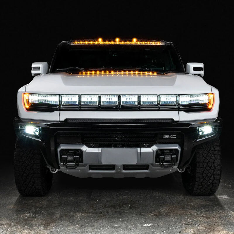 Oracle 22-24 HUmmer EV 5in Roof Mount Curved Light Bar w/ Brackets - Additional View 5