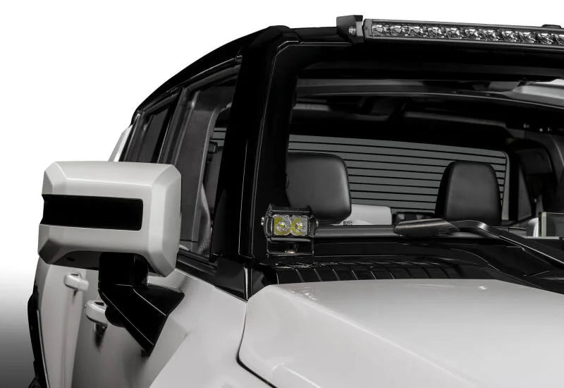 Oracle 22-24 Hummer EV Aux Light A-Pillar / Hood (Pair) - Side View