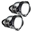 Load image into Gallery viewer, Oracle 2.5in 70mm Bi-LED 35W Retrofit Projectors (Pair) - 5500K - Back View