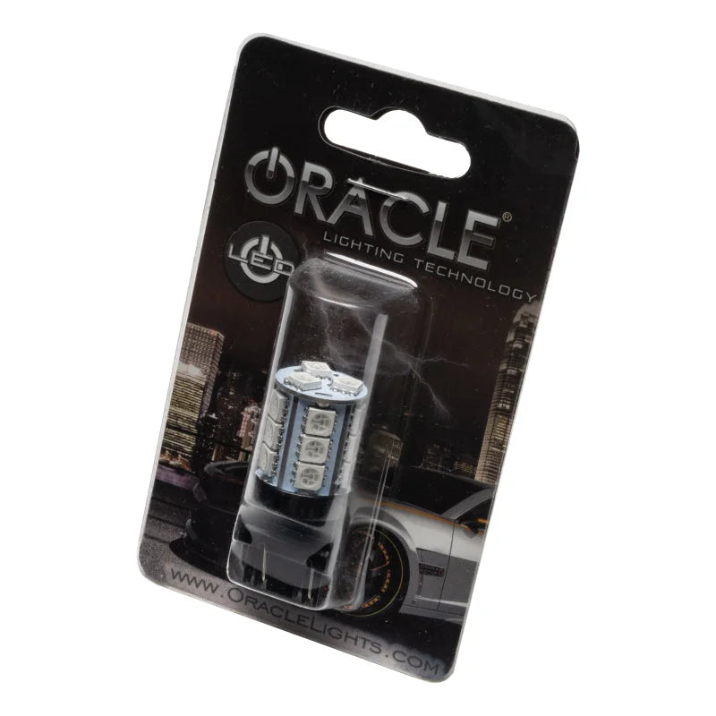 Oracle 3157 18 LED 3-Chip SMD Bulb (Single) - Red - Side View