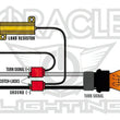 Load image into Gallery viewer, Oracle 3157 Switchback + Load Equalizer Kit - Amber/White - Back View