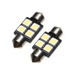 Load image into Gallery viewer, Oracle 33MM 4 LED 3-Chip Festoon Bulbs (Pair) - Cool White - Main Product View