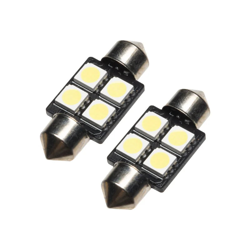 Oracle 33MM 4 LED 3-Chip Festoon Bulbs (Pair) - Cool White - Main Product View