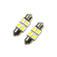 Load image into Gallery viewer, Oracle 33MM 4 LED 3-Chip Festoon Bulbs (Pair) - Cool White - Side View