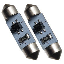 Load image into Gallery viewer, Oracle 37MM 4 LED 3-Chip Festoon Bulbs (Pair) - Cool White - Side View
