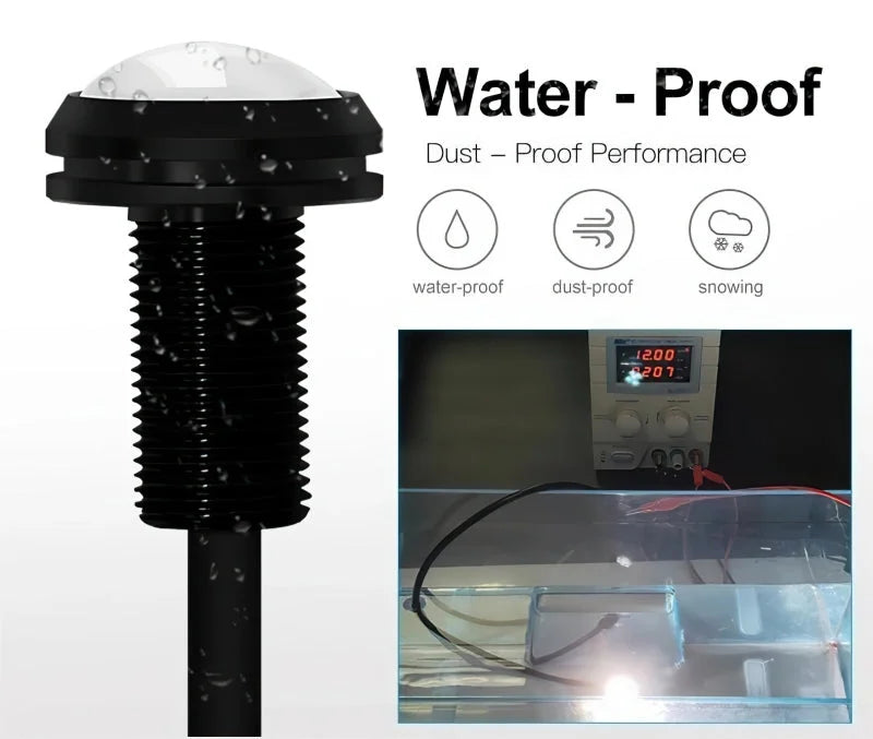 Oracle 3W Universal Cree LED Billet Light - Blue - Installation View