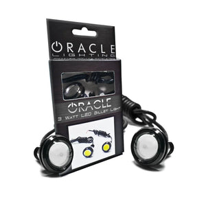 Oracle 3W Universal Cree LED Billet Lights - Red - Main Product View