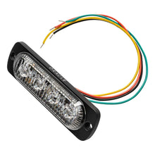 Load image into Gallery viewer, Oracle 4 LED Slim Strobe - Amber - Main Product View