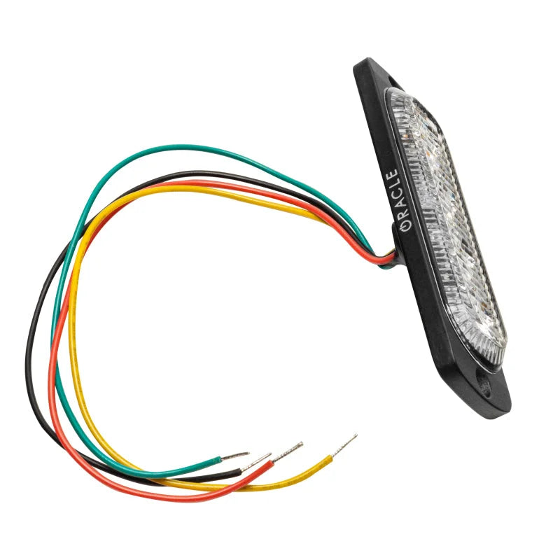 Oracle 4 LED Slim Strobe - Amber - Installation View