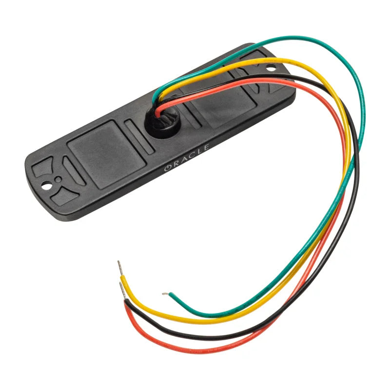 Oracle 4 LED Slim Strobe - Blue - Side View