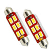 Load image into Gallery viewer, Oracle 44MM 6 LED 3-Chip Festoon Bulbs (Pair) - Cool White - Main Product View