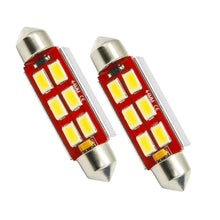 Load image into Gallery viewer, Oracle 44MM 6 LED 3-Chip Festoon Bulbs (Pair) - Cool White - Main Product View