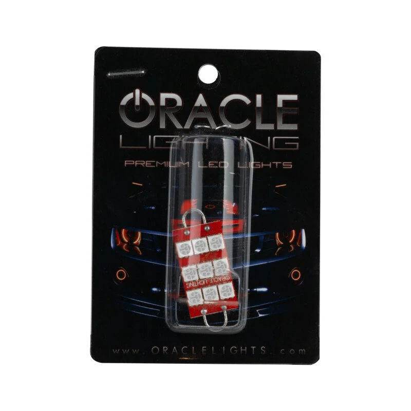 Oracle 44MM 6 LED 3 Chip - Loop Festoon Bulbs (Pair) - Purple - UV/Purple - Additional View 5