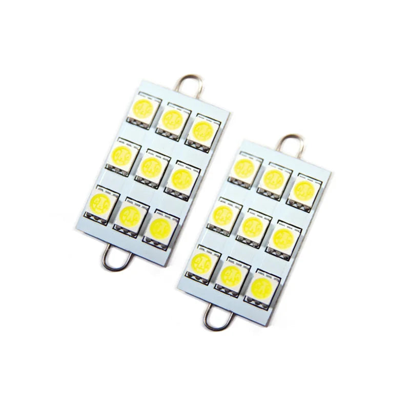 Oracle 44MM 6 LED 3 Chip - Loop Festoon Bulbs (Pair) - White - Main Product View