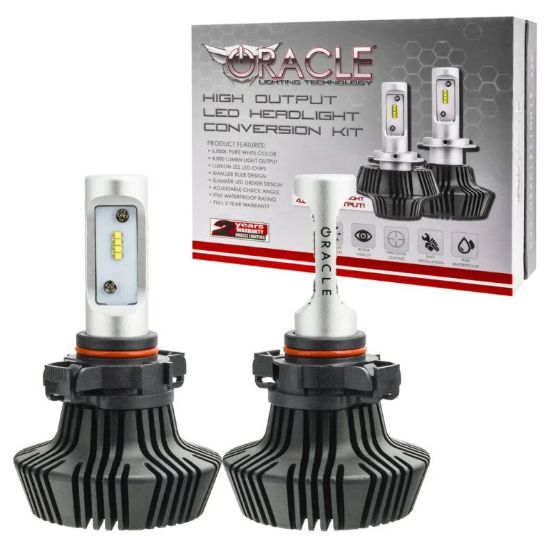 Oracle 52 4000 Lumen LED Headlight Bulbs (Pair) - 6000K - Main Product View