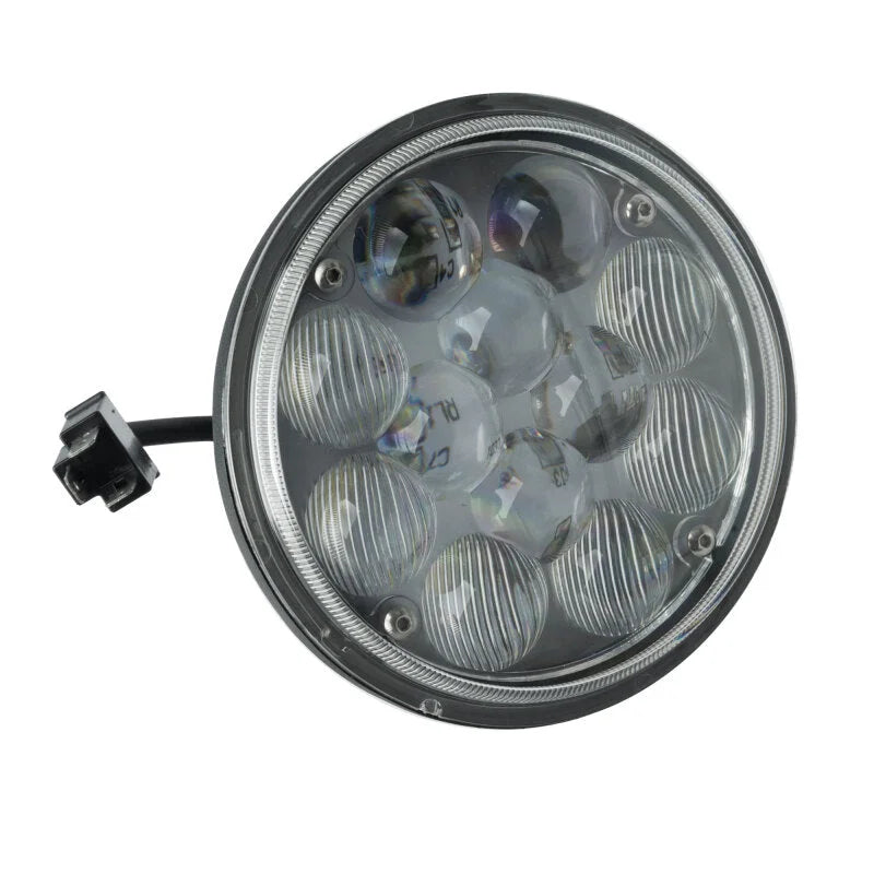 Oracle 5.75in 36W LEF Headlamp Replacement (Single) - Back View