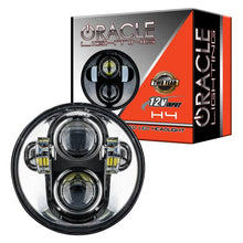 Load image into Gallery viewer, Oracle 5.75in 40W Replacement LED Headlight - Chrome - Main Product View
