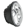 Load image into Gallery viewer, Oracle 5.75in 40W Replacement LED Headlight - Chrome - Back View