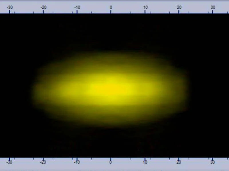 Oracle 60mm 15W Fog Beam LED Emitter - 3000K - Installation View