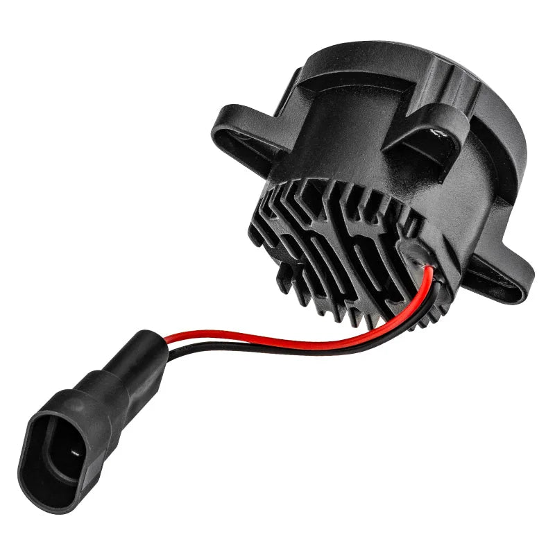 Oracle 60mm 30W Low Beam LED Emitter - 6000K - Side View