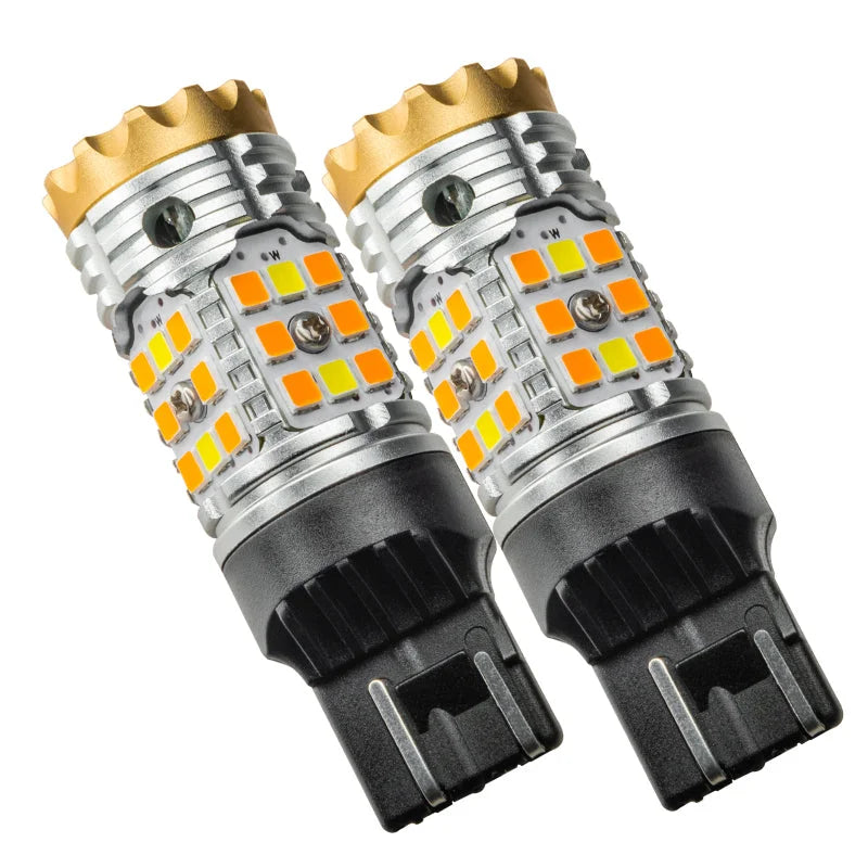 Oracle 7443-CK LED Switchback High Output Can-Bus LED Bulbs - Amber/White Switchback - Main Product View