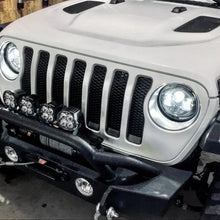Load image into Gallery viewer, Oracle 7in High Powered LED Headlights - Black Bezel - ColorSHIFT - BC1 - Additional View 15