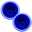 Load image into Gallery viewer, Oracle 7in High Powered LED Headlights - Black Bezel - Blue - Main Product View