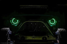 Load image into Gallery viewer, Oracle 7in High Powered LED Headlights - Black Bezel - ColorSHIFT 2.0 - Additional View 9