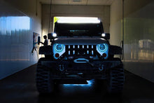 Load image into Gallery viewer, Oracle 7in High Powered LED Headlights - Black Bezel - ColorSHIFT No Controller - Additional View 8