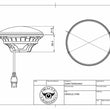 Load image into Gallery viewer, Oracle 7in High Powered LED Headlights - NO HALO - Black Bezel - Back View