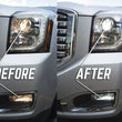 Load image into Gallery viewer, Oracle 880 4000+ Lumen LED Fog Light Bulbs (Pair) - 6000K - Back View