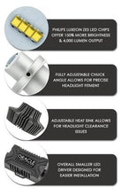 Load image into Gallery viewer, Oracle 880 4000+ Lumen LED Fog Light Bulbs (Pair) - 6000K - Installation View