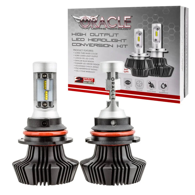 Oracle 9007 4000 Lumen LED Headlight Bulbs (Pair) - 6000K - Main Product View